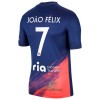 Officiële Voetbalshirt Atlético Madrid Joao Felix 7 Uit 2021-22 - Heren